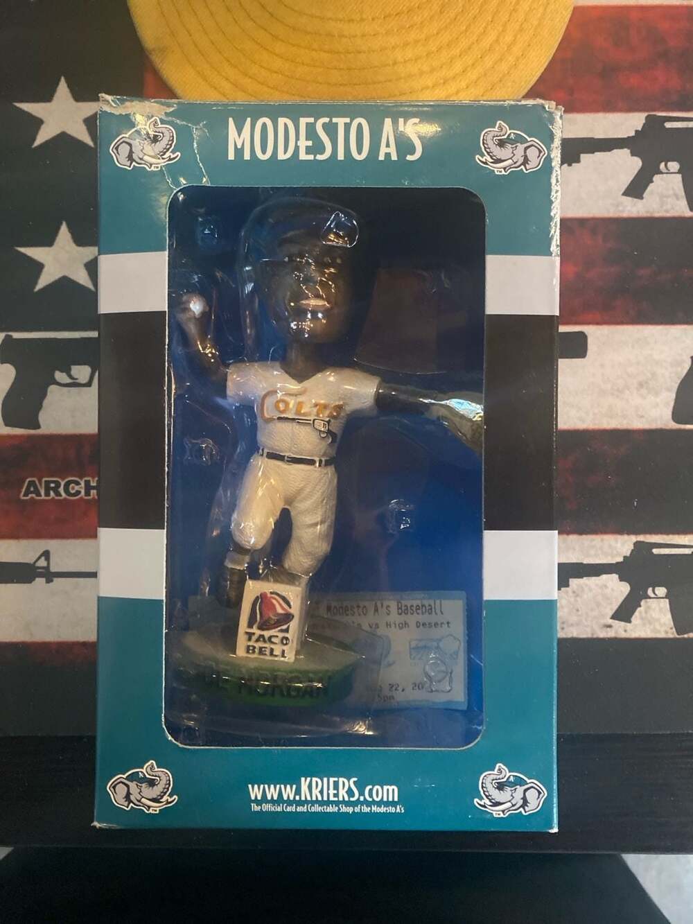 2003 Joe Morgan Modesto Bobblehead SGA NEW Astros Houston Cincinnati Reds HOF